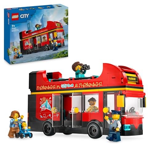 LEGO City Red Double-Decker Sightseeing Bus